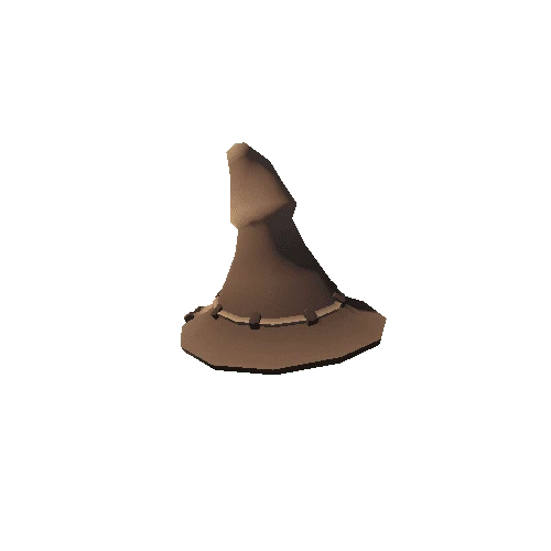 Wizard Hat 08 Brown